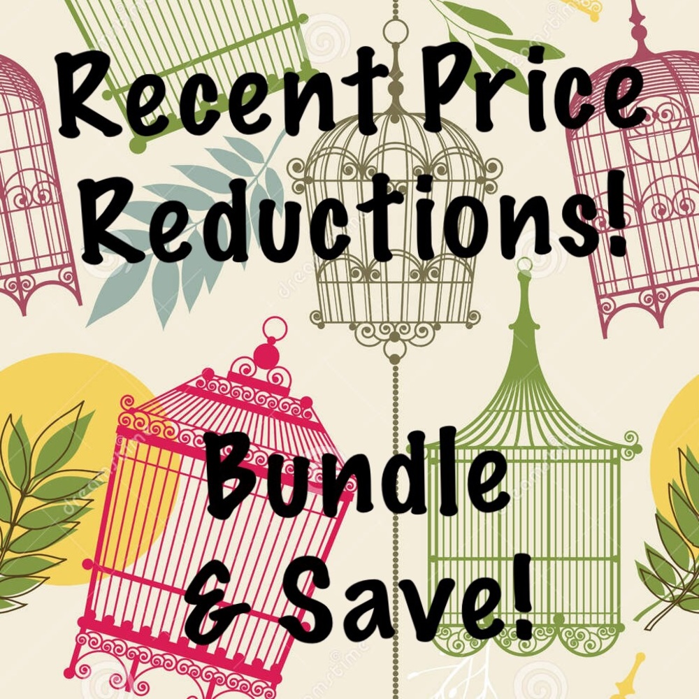 3 for $20 Sale! On all items with above offer in the title!